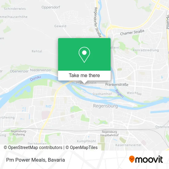 Карта Pm Power Meals