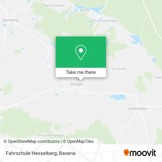 Карта Fahrschule Hesselberg