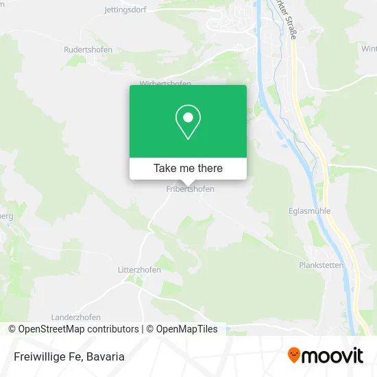 Карта Freiwillige Fe