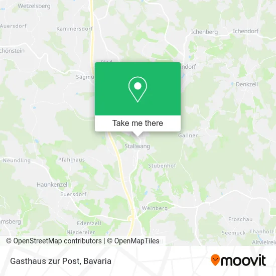Карта Gasthaus zur Post