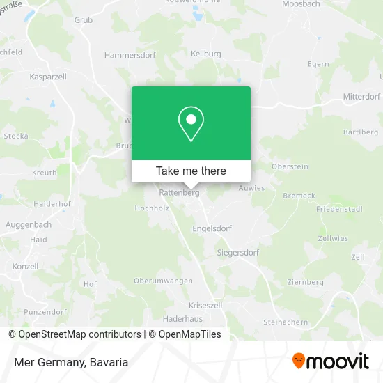 Карта Mer Germany