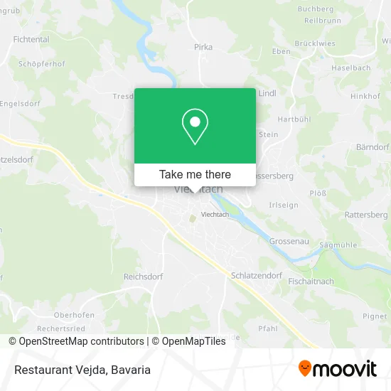 Карта Restaurant Vejda