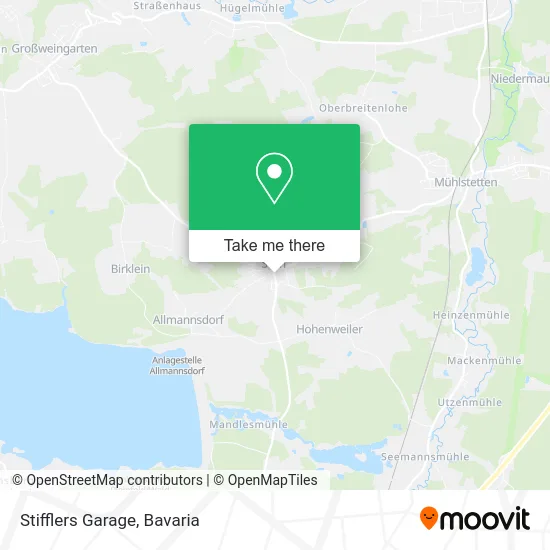 Карта Stifflers Garage