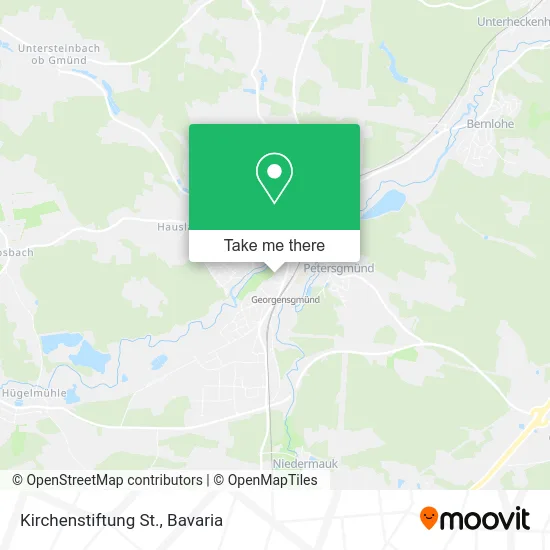 Карта Kirchenstiftung St.