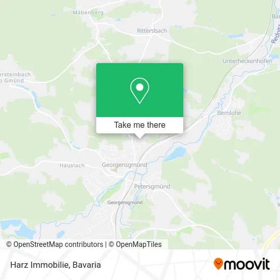 Harz Immobilie map