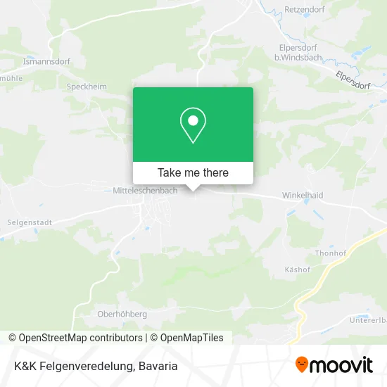 Карта K&K Felgenveredelung