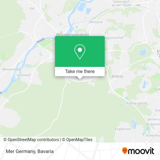 Карта Mer Germany