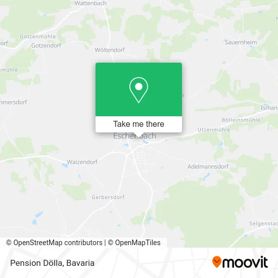 Карта Pension Dölla