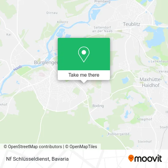 Nf Schlüsseldienst map