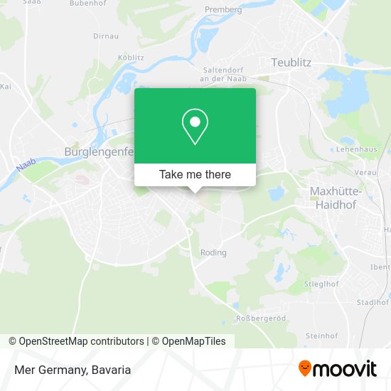 Карта Mer Germany