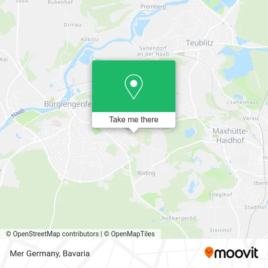Карта Mer Germany