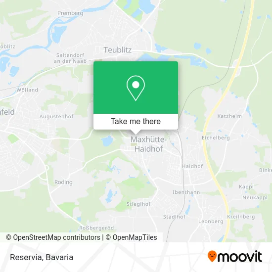 Reservia map