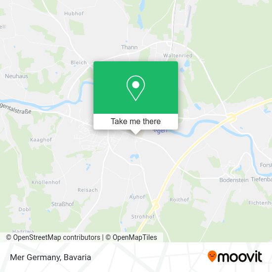 Карта Mer Germany