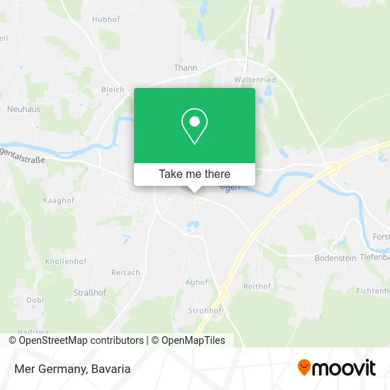 Карта Mer Germany