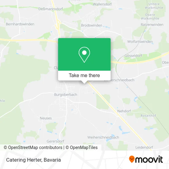 Карта Catering Herter