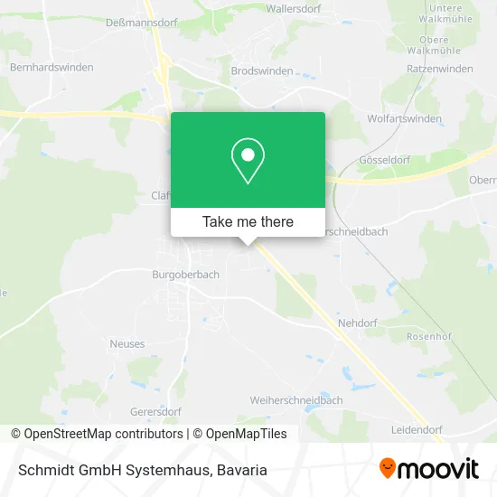 Карта Schmidt GmbH Systemhaus