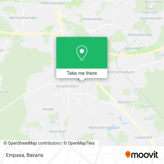 Карта Empasa