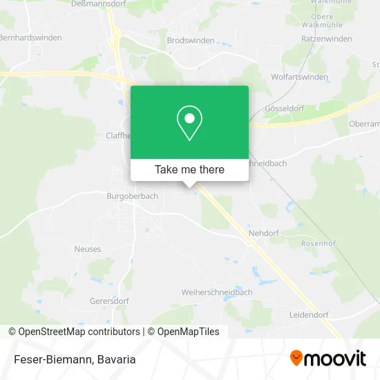 Карта Feser-Biemann