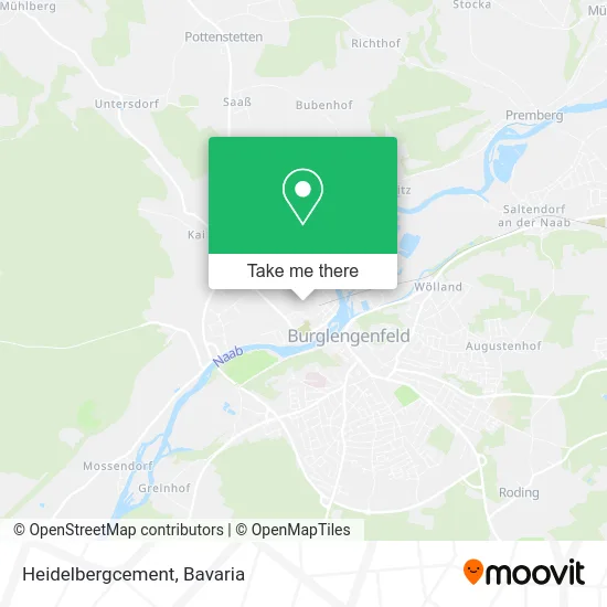 Карта Heidelbergcement