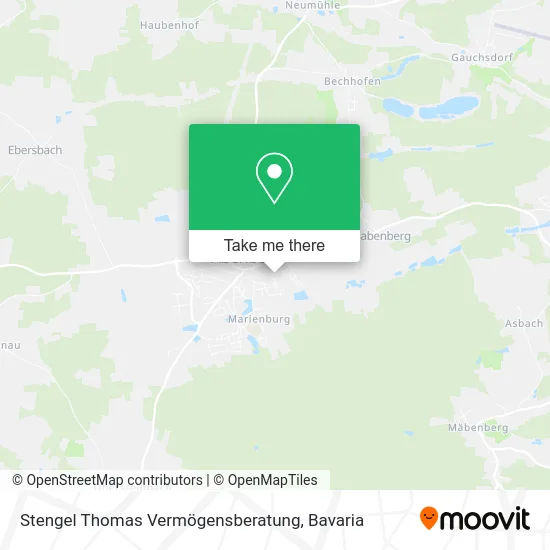 Карта Stengel Thomas Vermögensberatung