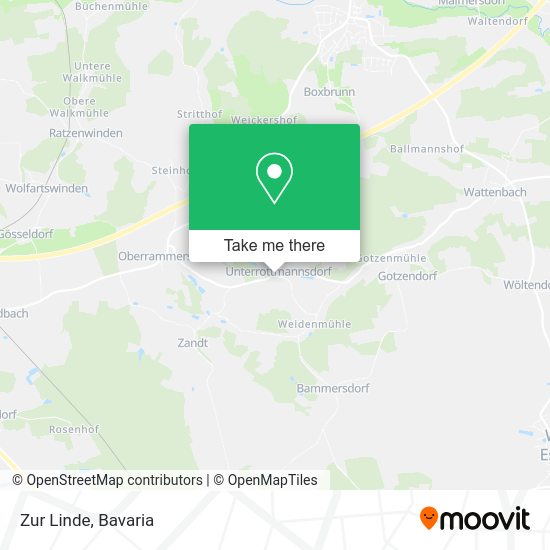 Карта Zur Linde