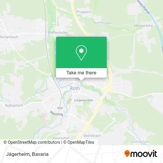 Карта Jägerheim