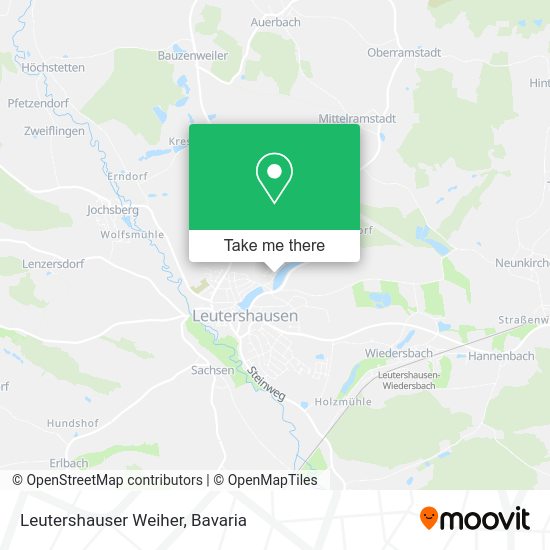 Карта Leutershauser Weiher