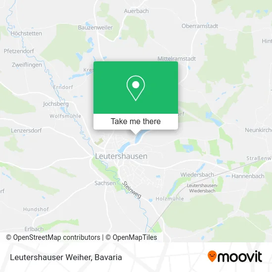 Карта Leutershauser Weiher