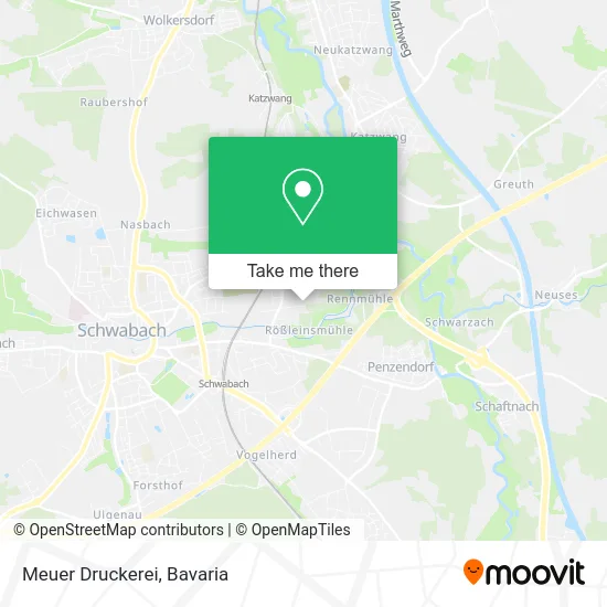 Карта Meuer Druckerei
