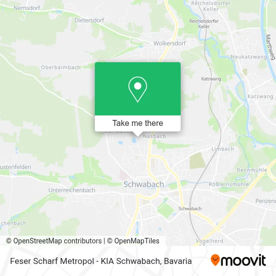 Feser Scharf Metropol - KIA Schwabach map