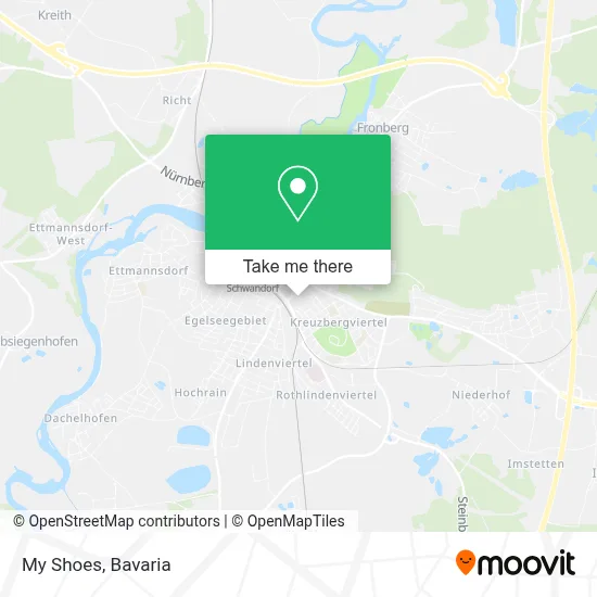 My Shoes map