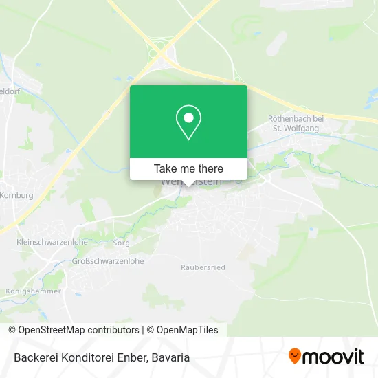 Карта Backerei Konditorei Enber
