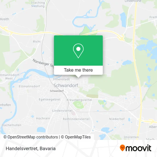 Карта Handelsvertret