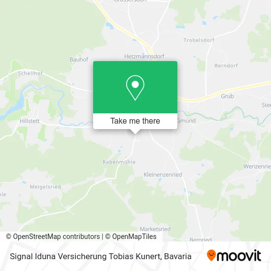 Карта Signal Iduna Versicherung Tobias Kunert