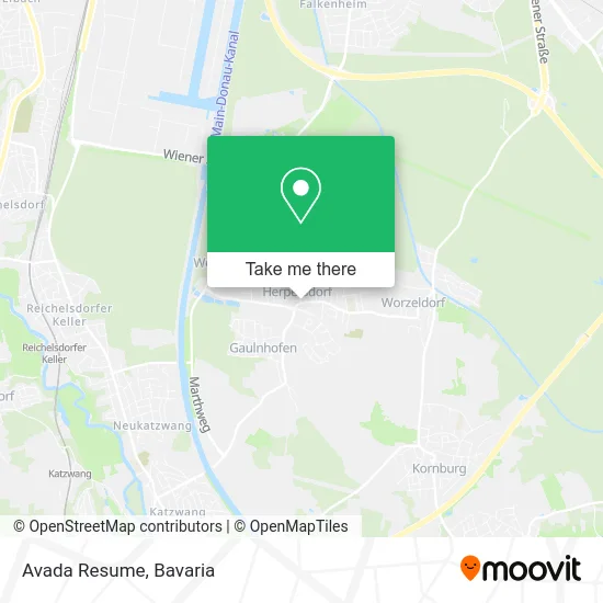 Avada Resume map