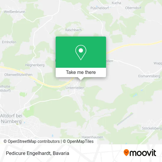 Карта Pedicure Engelhardt