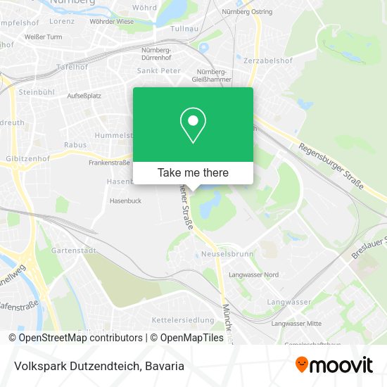 Карта Volkspark Dutzendteich