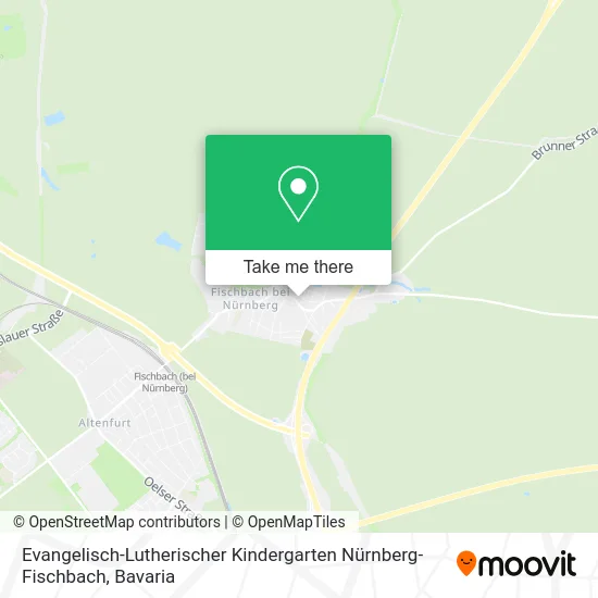 Карта Evangelisch-Lutherischer Kindergarten Nürnberg-Fischbach