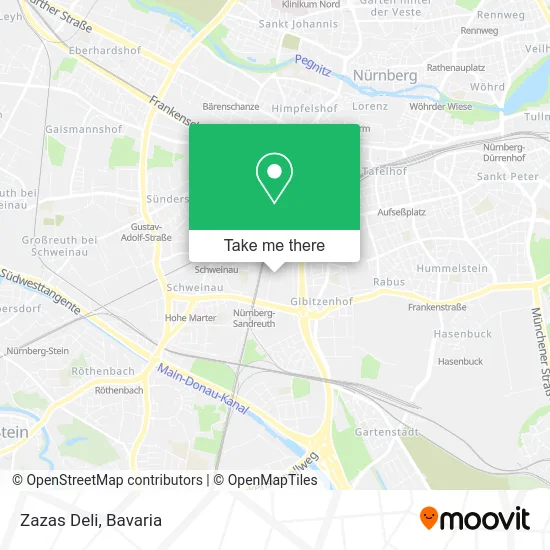 Карта Zazas Deli