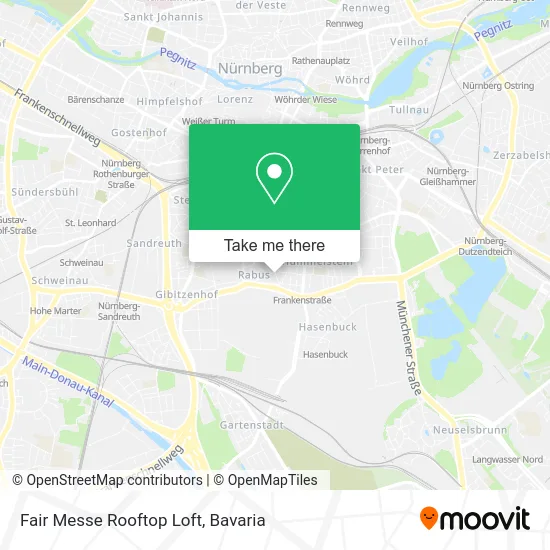 Карта Fair Messe Rooftop Loft