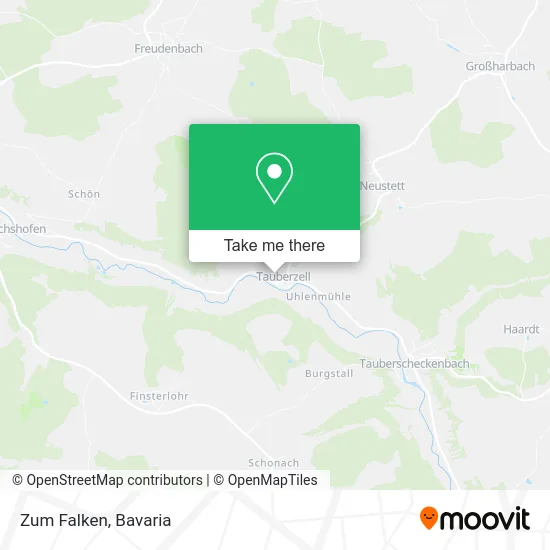 Карта Zum Falken