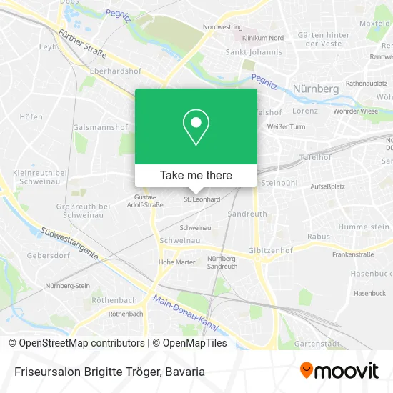 Карта Friseursalon Brigitte Tröger