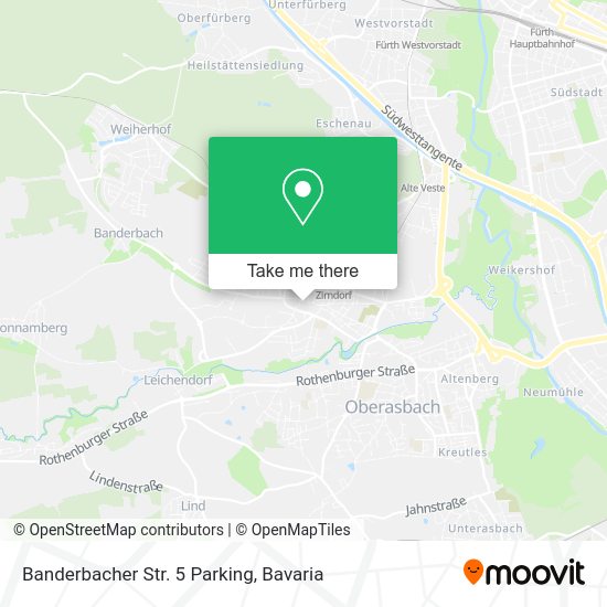 Карта Banderbacher Str. 5 Parking