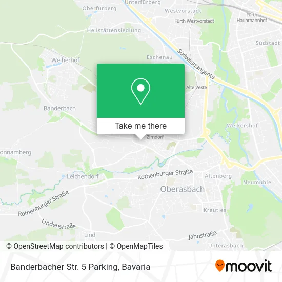 Карта Banderbacher Str. 5 Parking