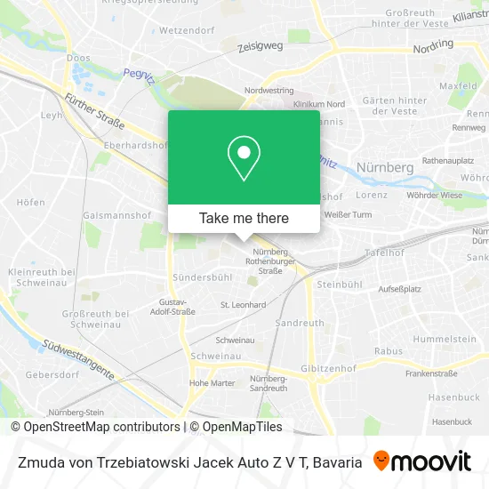 Карта Zmuda von Trzebiatowski Jacek Auto Z V T