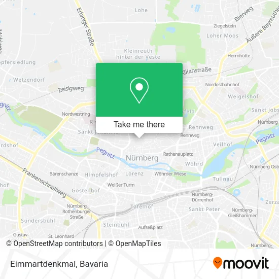 Карта Eimmartdenkmal