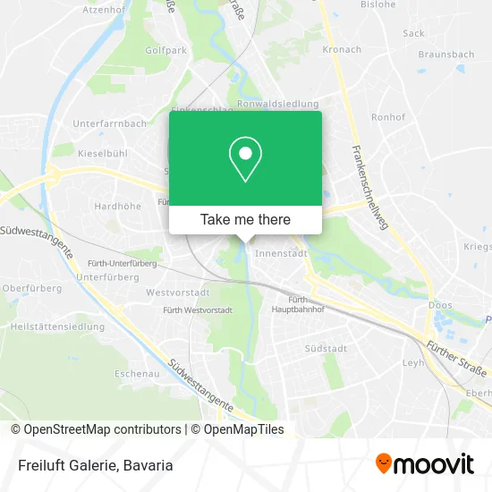 Карта Freiluft Galerie
