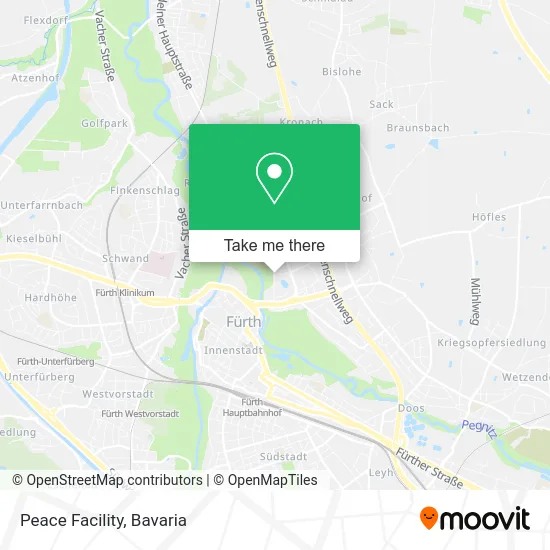 Карта Peace Facility