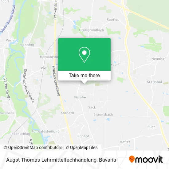 Карта Augst Thomas Lehrmittelfachhandlung