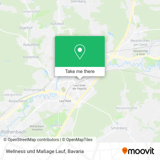 Карта Wellness und Maßage Lauf
